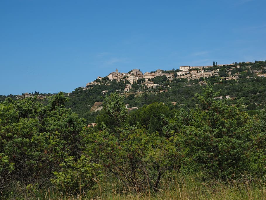 gordes, village, community, city, french community, provence, HD wallpaper