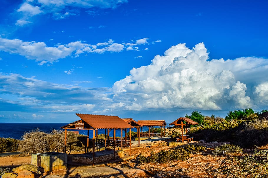 sky, clouds, nature, panoramic, travel, landscape, tourism HD wallpaper