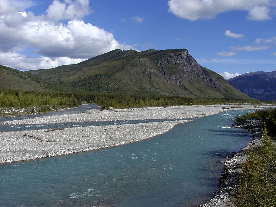 River, Mountains, Landscape, Nature, water, rock, outdoor, environment HD wallpaper