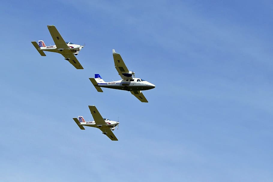 Flight, Sky, Aviation, airplane, flying, air Vehicle, transportation HD wallpaper