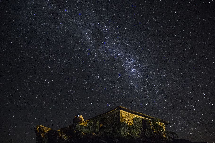 sky, night, space, dark, astronomy, constellation, cosmos, exploration HD wallpaper