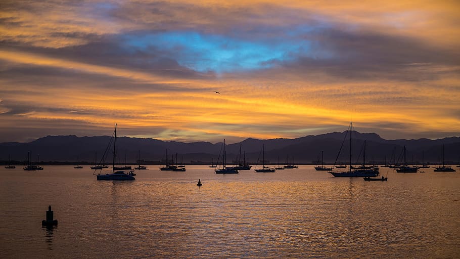 sunset, nature, sky, darwin, sunset sky, horizon, tropical HD wallpaper