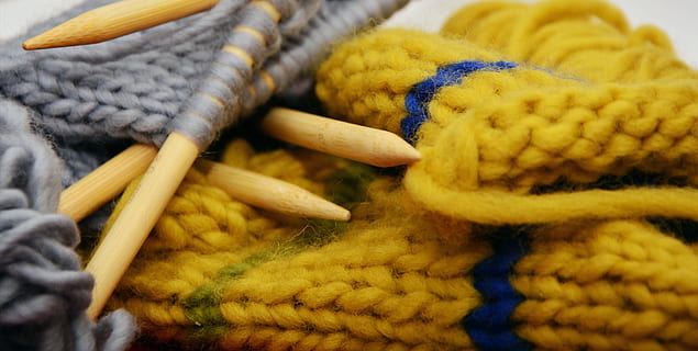 Knit, Wool, Knitting, Hand, Labor, hand labor, knitting needles HD wallpaper
