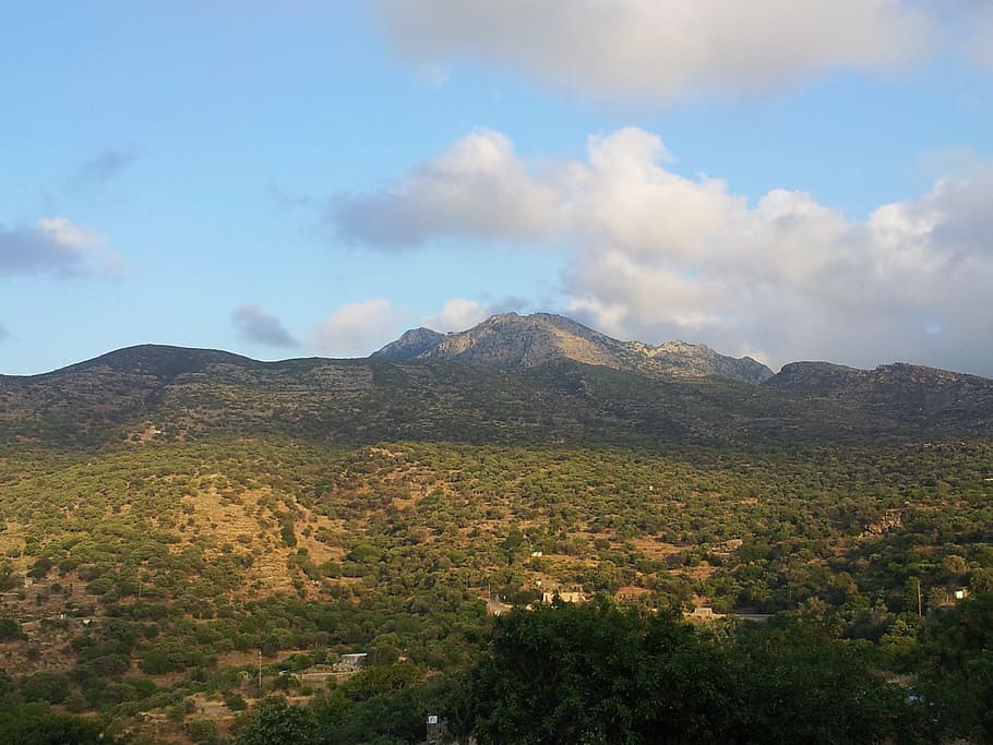 greece, nature, landscape, mountain, cloud - sky, scenics - nature HD wallpaper