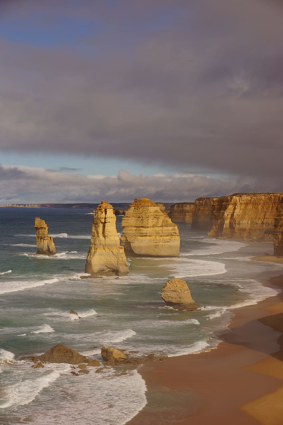 Australia, Great Ocean Road, Coast, Surf, sea, rock - object, HD wallpaper