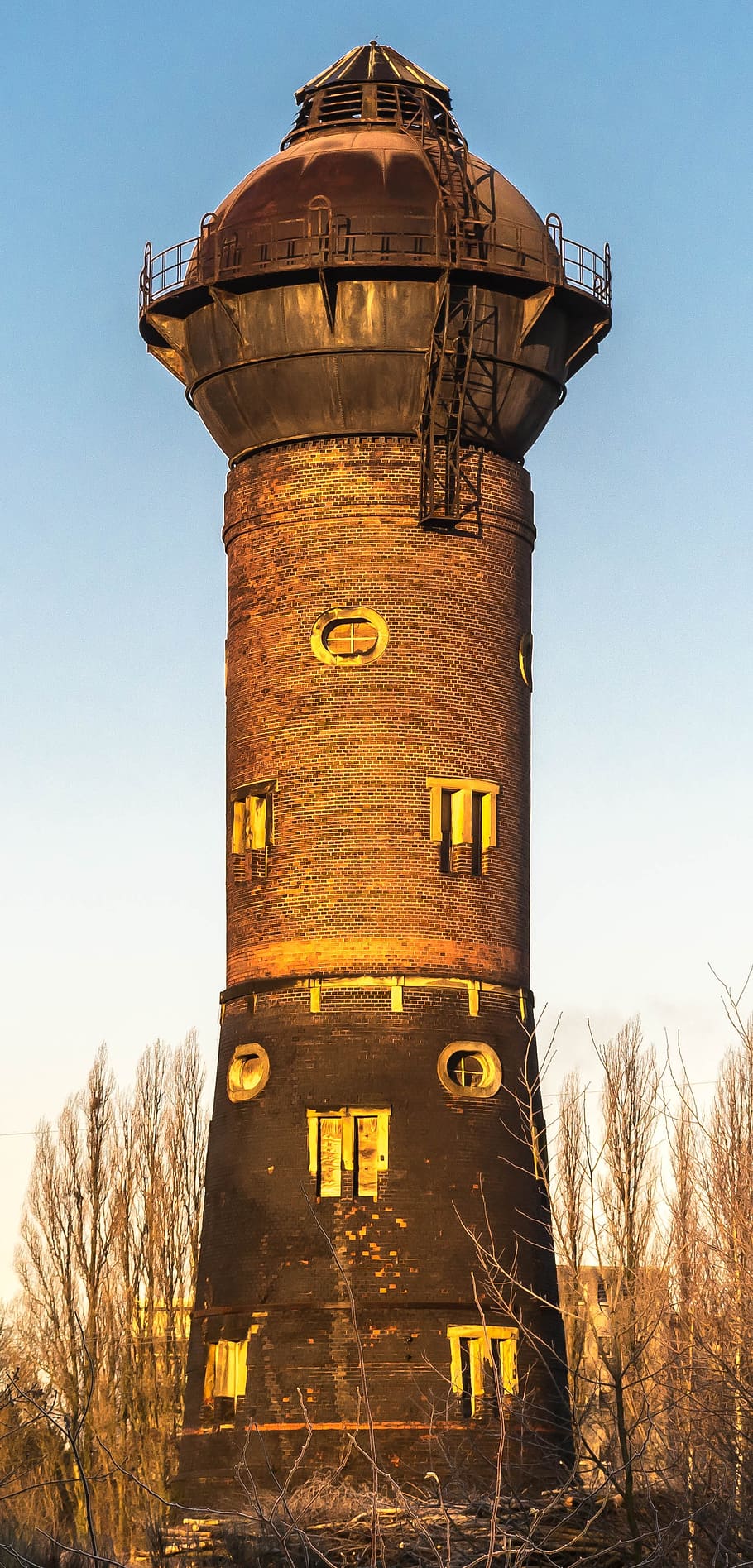 tower, water tower, memory, operating structure, architecture HD wallpaper