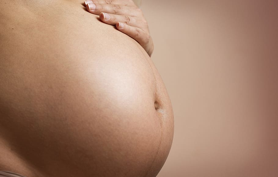 woman's pregnant belly, pregnant woman, gestation, pregnant photos, HD wallpaper
