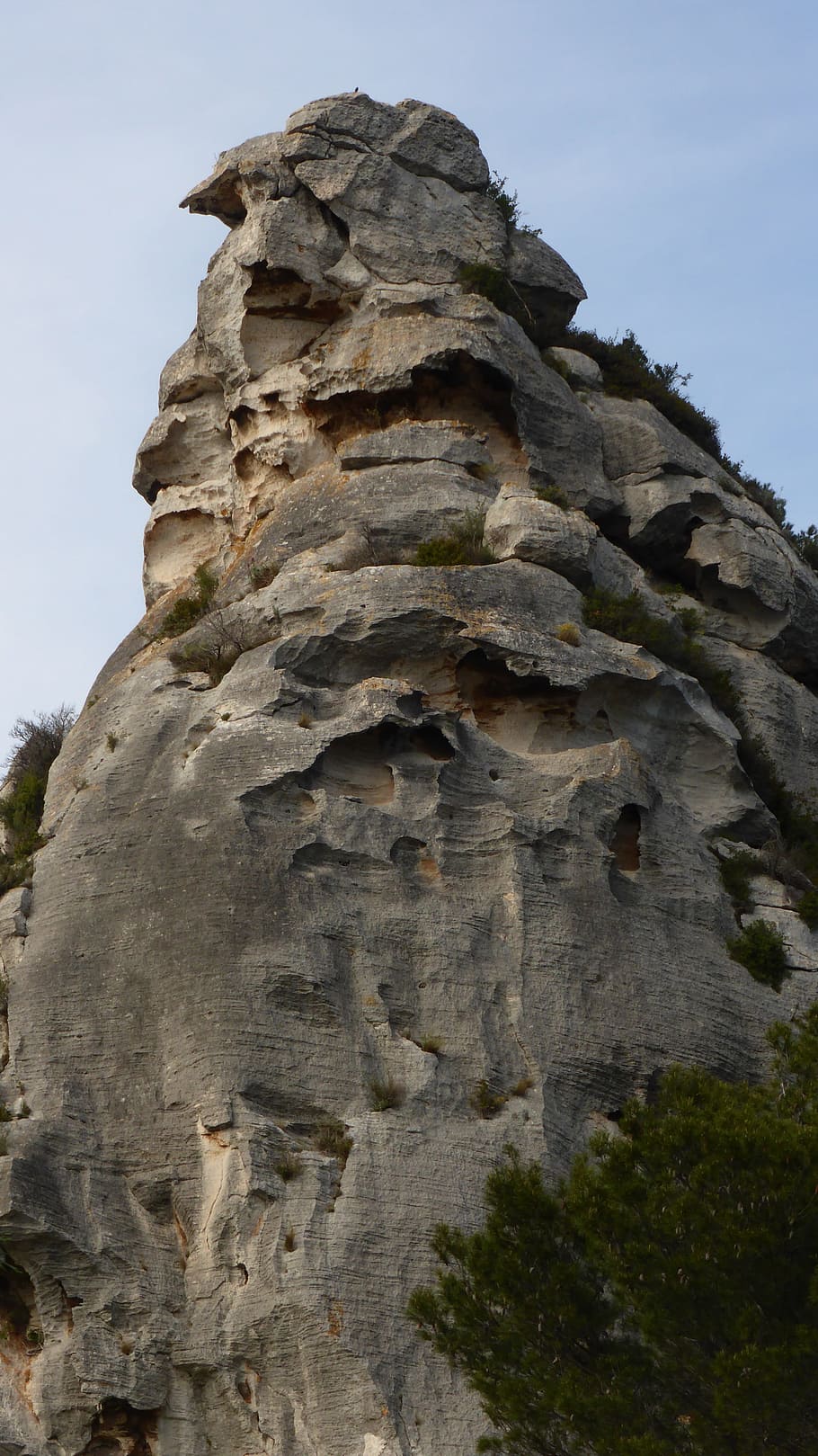 Provence, Light, Color, Landscape, les baux, rock, france, rock - object HD wallpaper