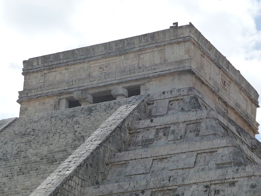 pyramid, yucatan, mexico, chitz, architecture, built structure HD wallpaper