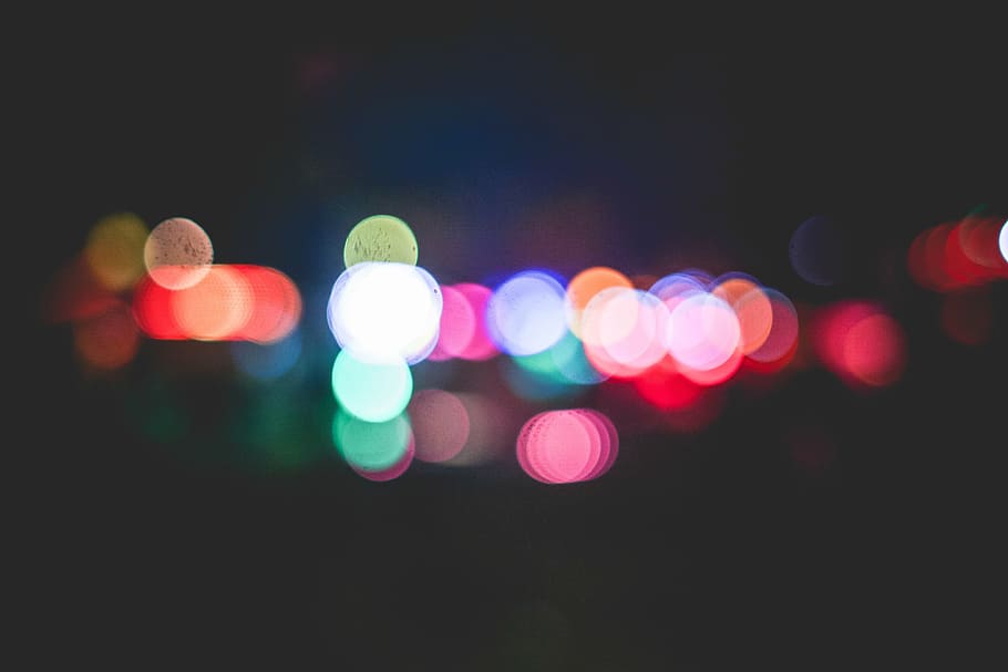 abstract, art, blur, blurred background, bokeh, color, colorful HD wallpaper