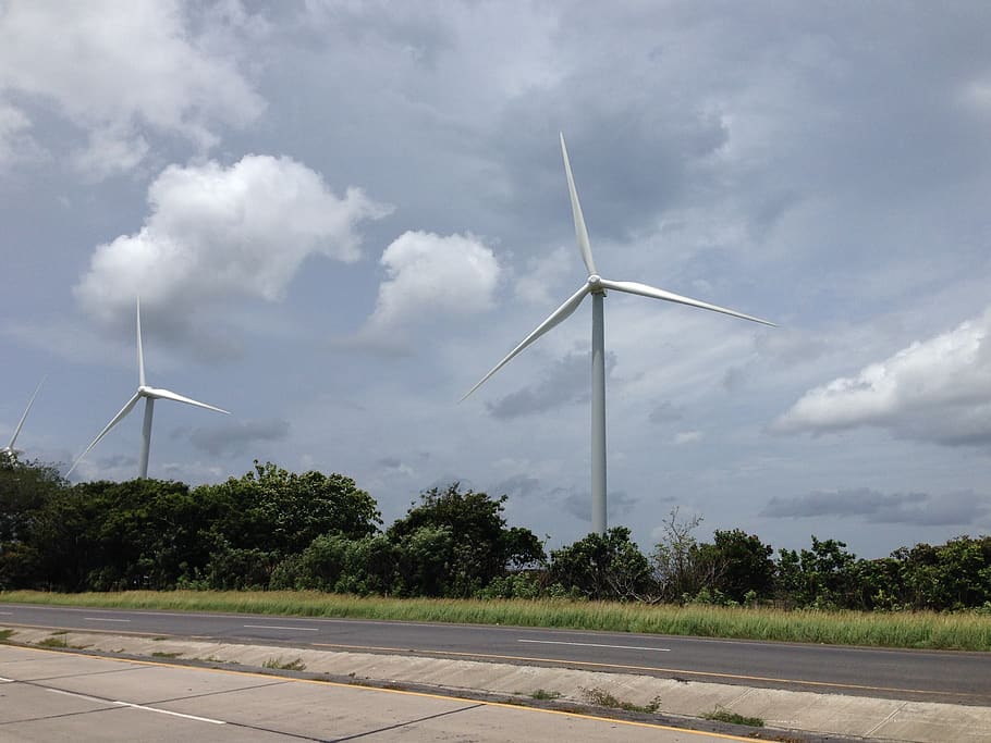 windmill, power, energy, electricity, ecology, environmental HD wallpaper