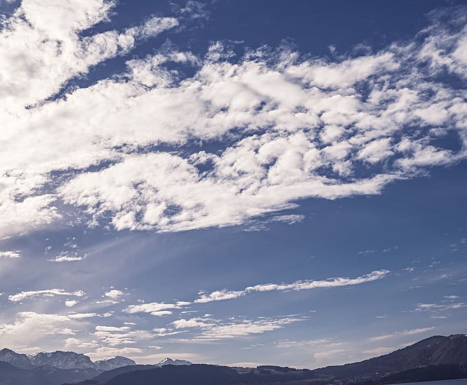 Sky, Clouds, Background, blue, clouds form, covered sky, cloudiness HD wallpaper
