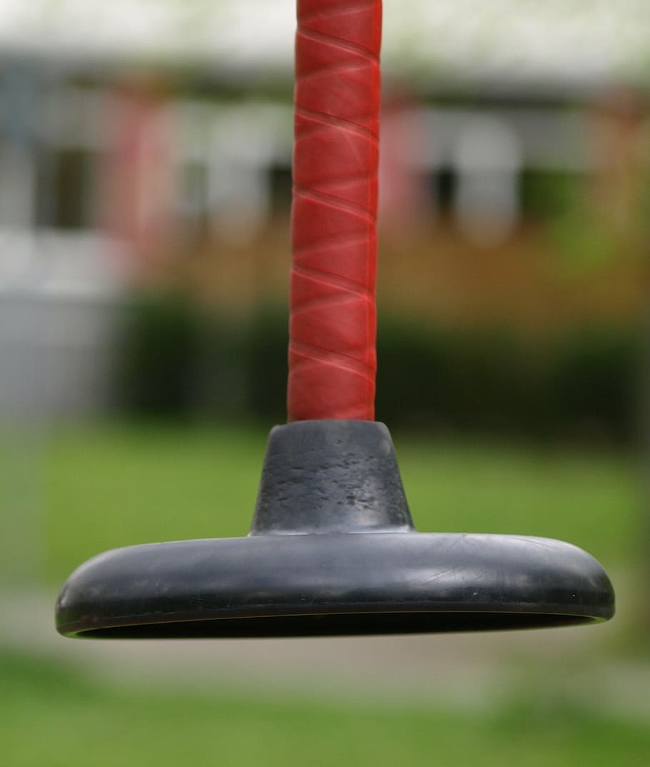 swing plate, play, playground, rock, focus on foreground, close-up HD wallpaper