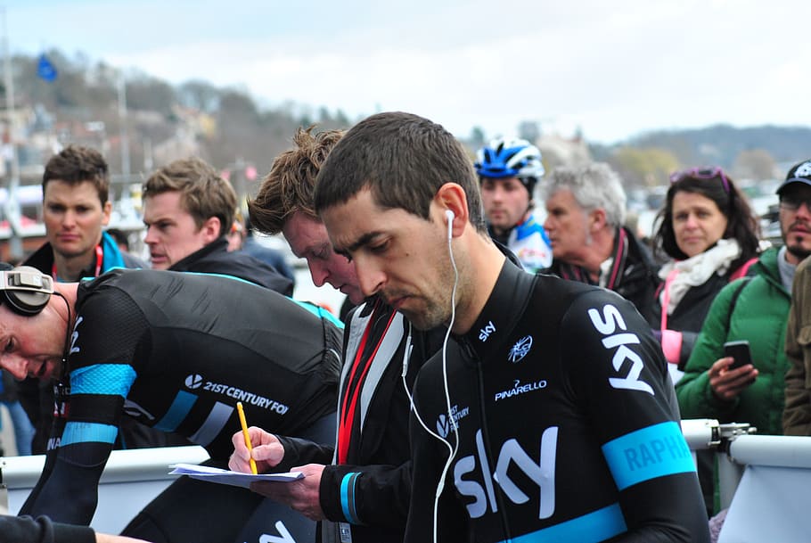 paris nice, retract, before the time-trial, group of people HD wallpaper