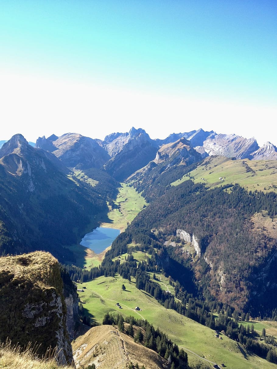 brülisau, high box, mountain, alpine, appenzell, st gallen HD wallpaper