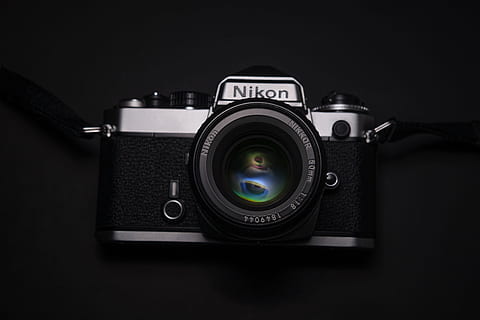 black Nikon DSLR camera, black and gray Nikon SLR camera, camera - Photographic Equipment HD wallpaper