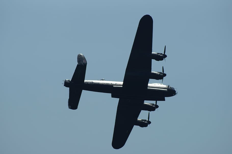 royal air force, avro lancaster, raf waddington, air vehicle, HD wallpaper