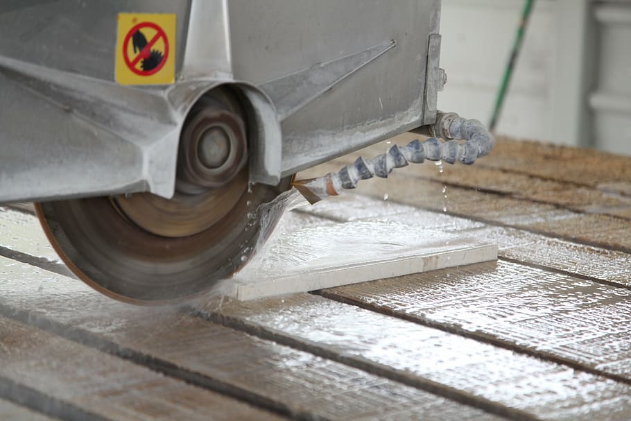 marble, granite, cutting, angular grinding, machine, disc grinder HD wallpaper