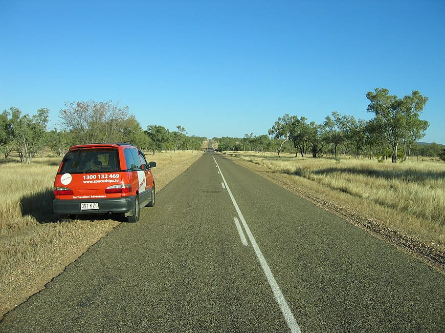 mobile home, australia, outback, transportation, mode of transportation HD wallpaper