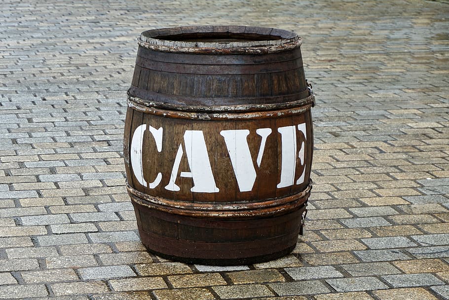 barrel, drink, cave, wine, white wine, wine shop, alcohol, oak HD wallpaper