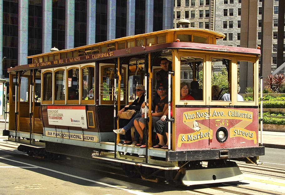 tram, tramway, travel, street, cable car, transportation system
