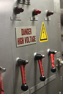control, high voltage, electricity, lever, console, control cabinet HD wallpaper
