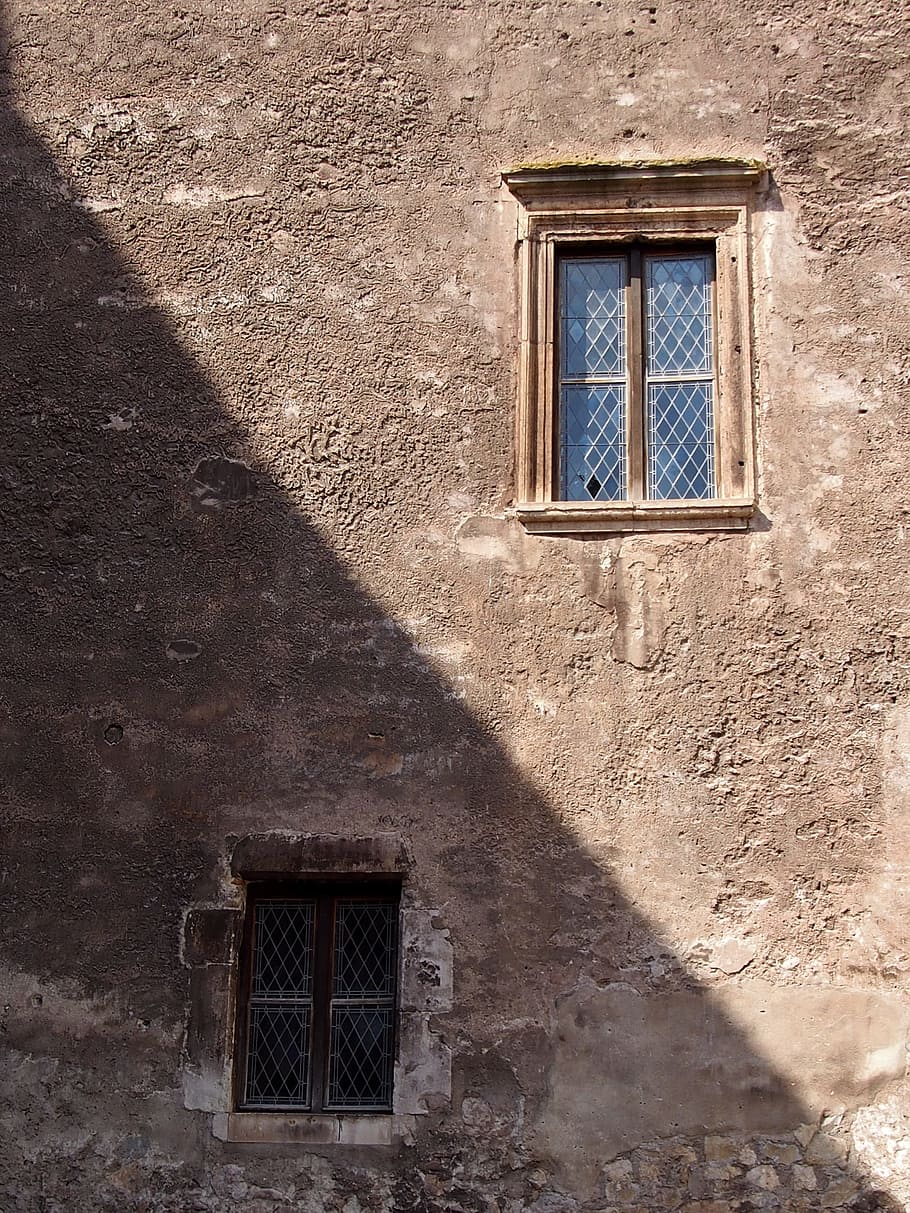 Windows, Wall, Old, Room, old window, room-wall, architecture HD wallpaper