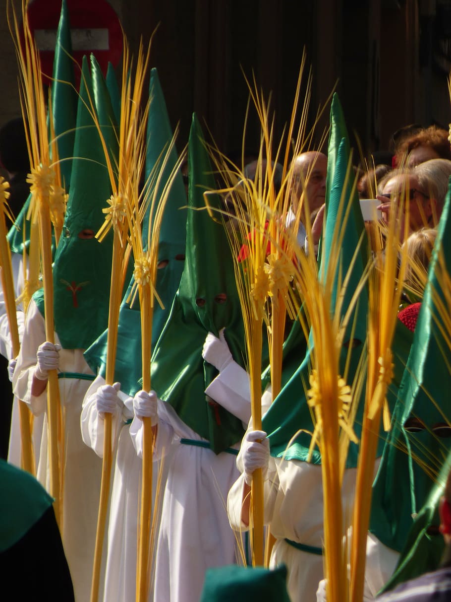 procession, easter religious, catholic, spain, asturias, aviles HD wallpaper
