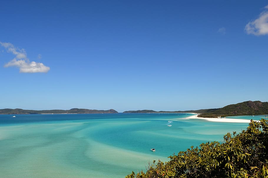 Australia, Holiday, whit sundays, vacation, beach, sea, blue, HD wallpaper
