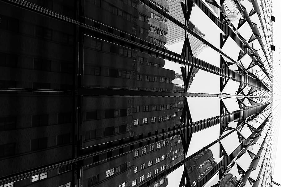 architecture, building, infrastructure, reflection, built structure HD wallpaper