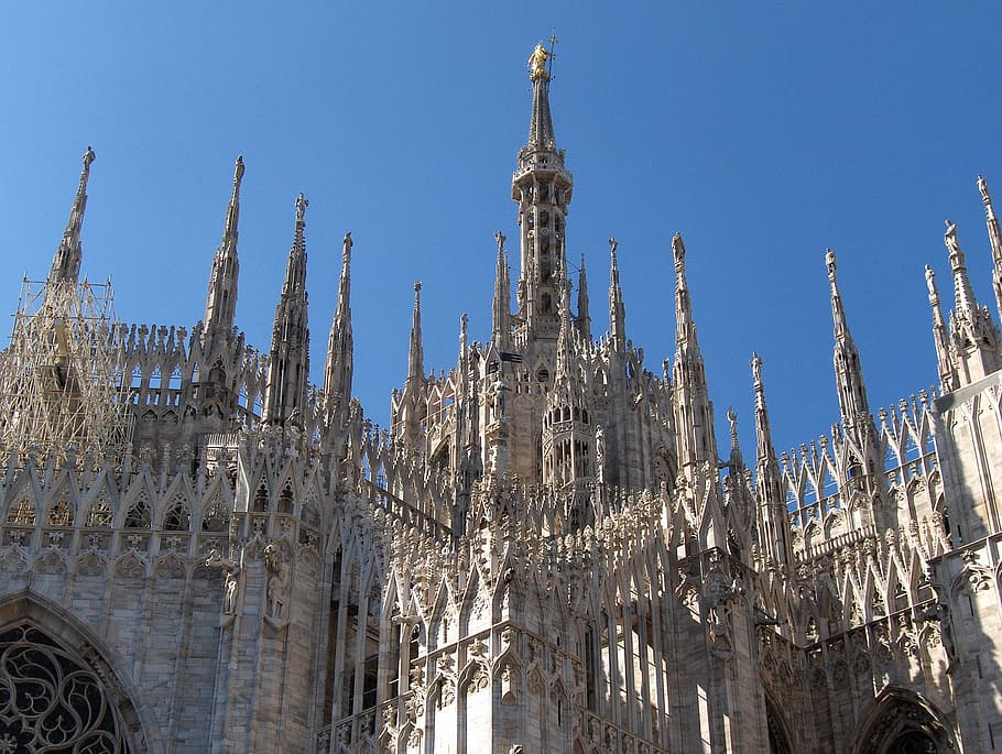 milan, dom, architecture, gothic, places of interest, religion HD wallpaper