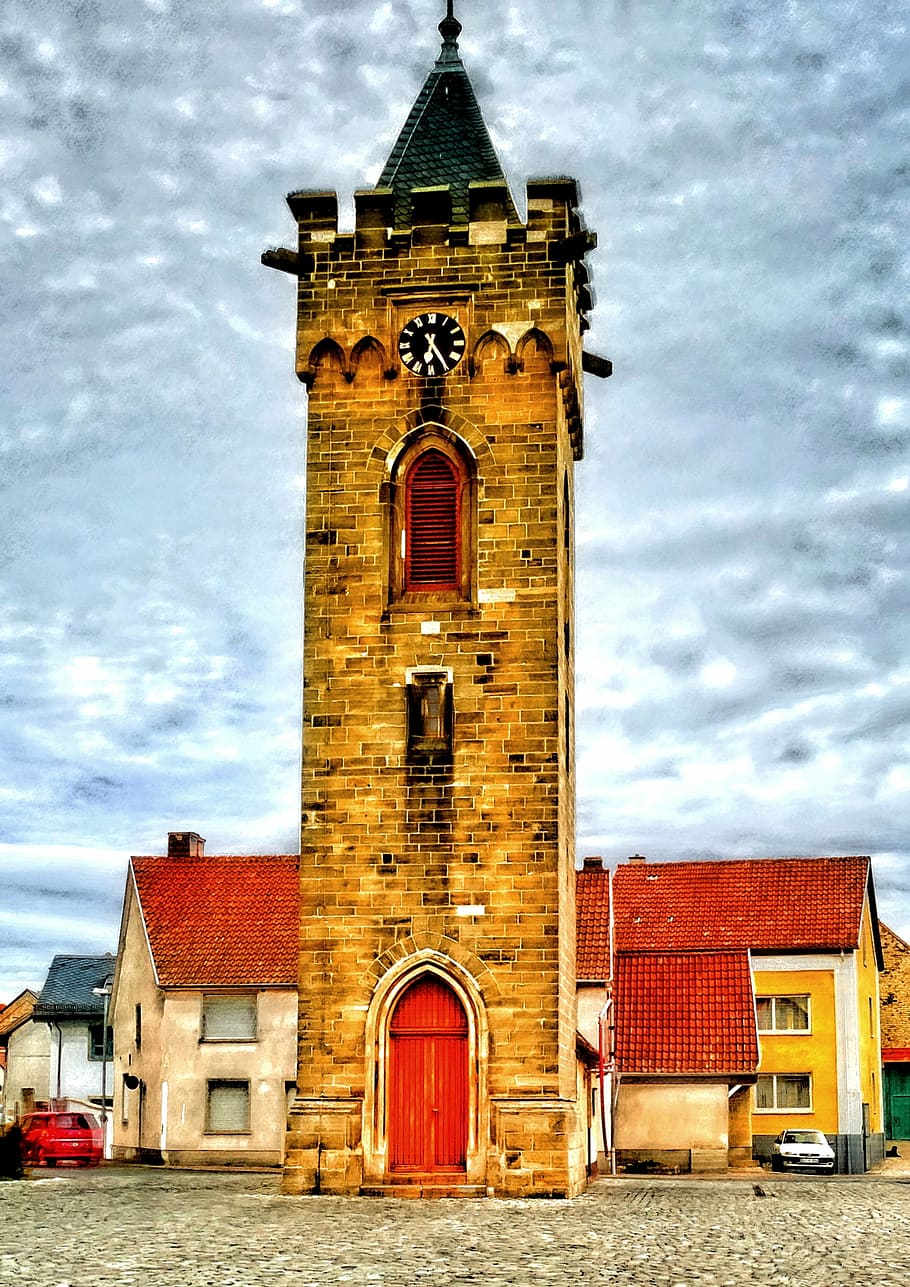 hdr, tower, architecture, building, hdr image, dynamics, image editing HD wallpaper