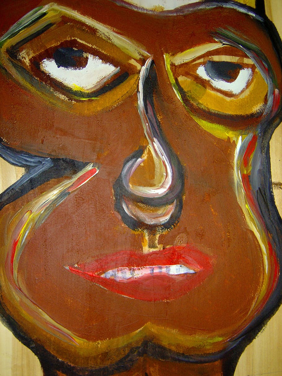 africa, namibia, mask, face, human Face, art and craft, close-up HD wallpaper