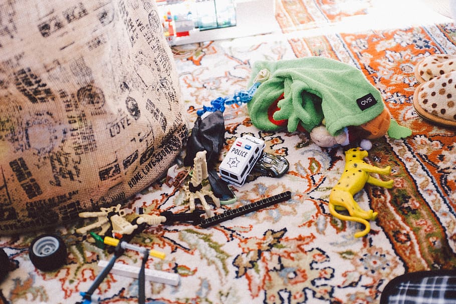 Toys on a carpet, objects, other, indoors, people, close-up, day HD wallpaper