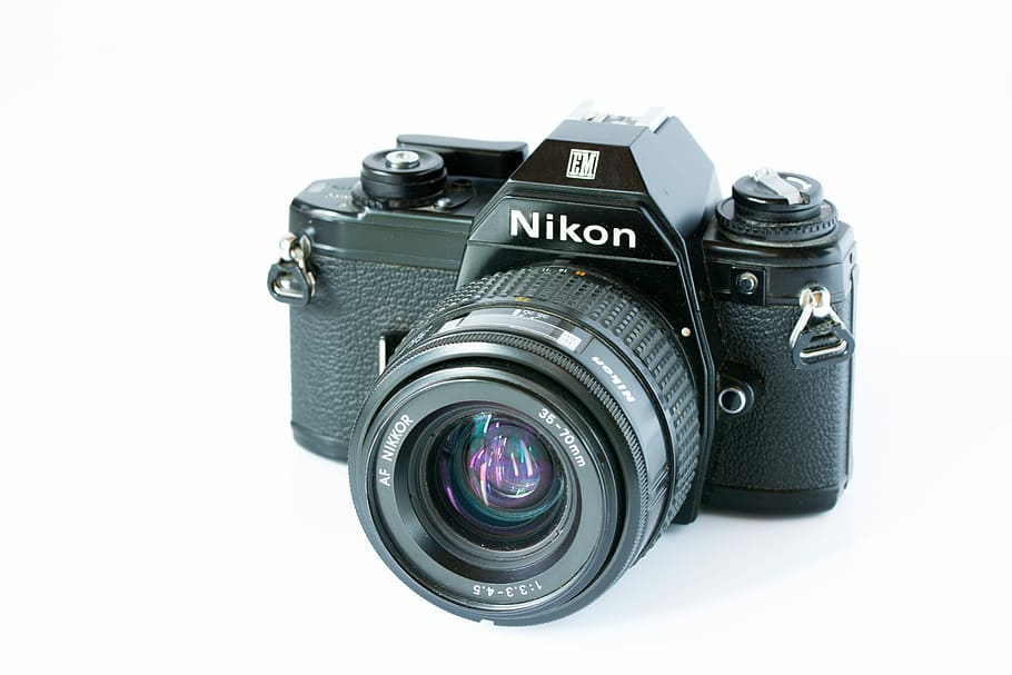 Nikon Em, Camera, Slr, 35Mm, analogue, hobby, photo, shoot HD wallpaper