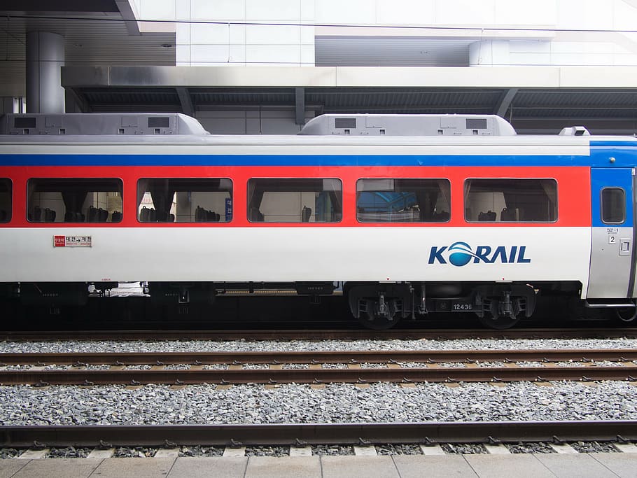 korea, electric train, mode of transportation, public transportation HD wallpaper