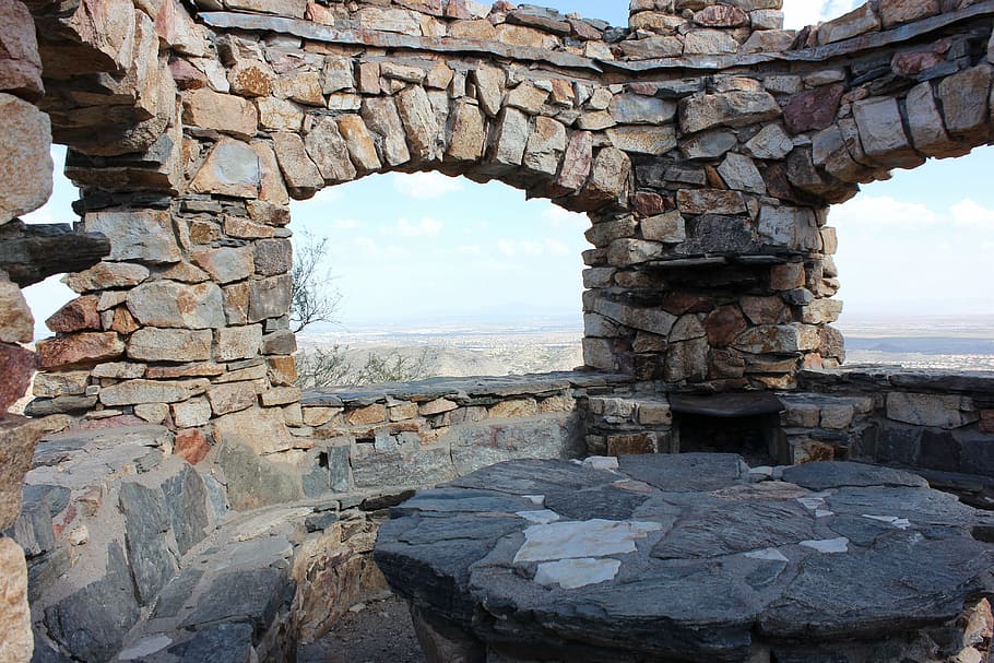 stone, building, structure, architecture, architectural, observation HD wallpaper