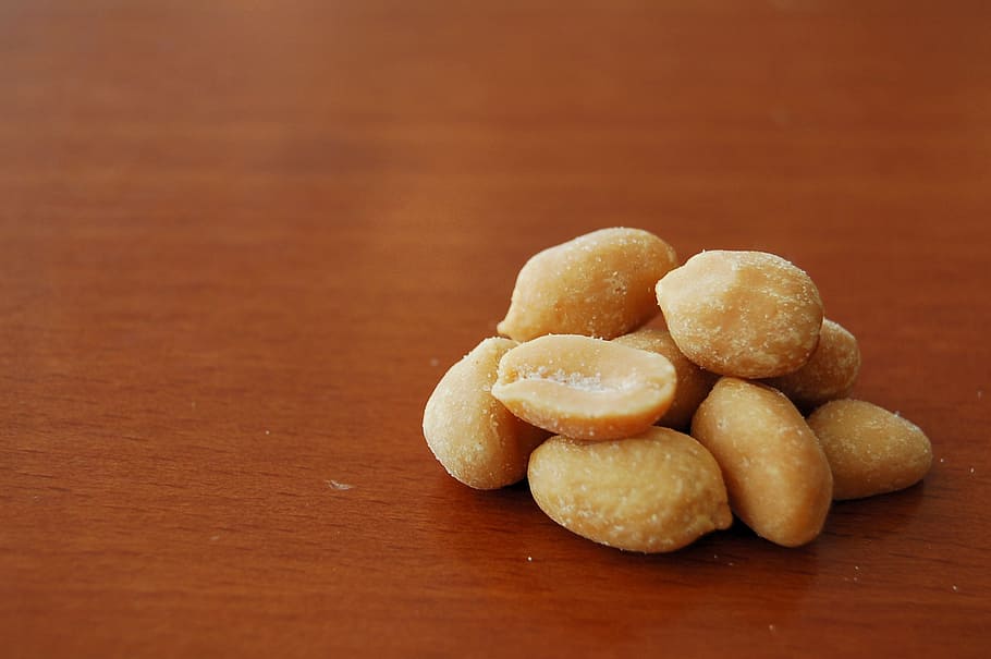 peanuts, table, nibble, food, nutrition, eat, food and drink HD wallpaper