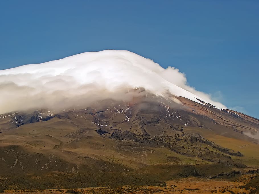 snow-capped mountain, Cotopaxi, Summit, Peak, Ecuador, Quito HD wallpaper