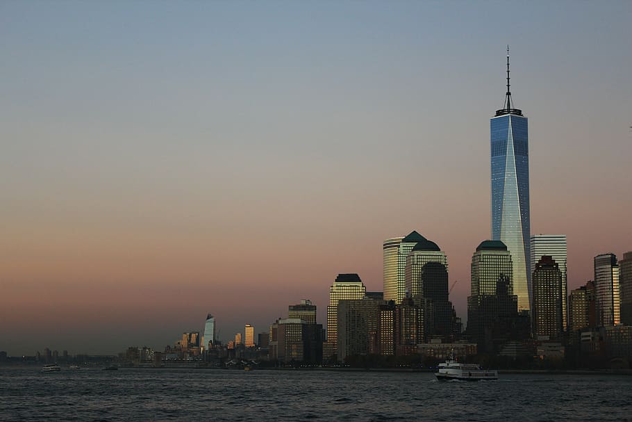 gray high-rise building, architecture, infrastructure, sky HD wallpaper