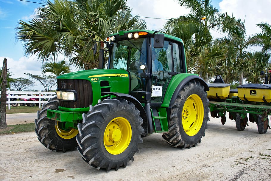 tractor, soil, machine, wheel, transportation system, farm equipment HD wallpaper