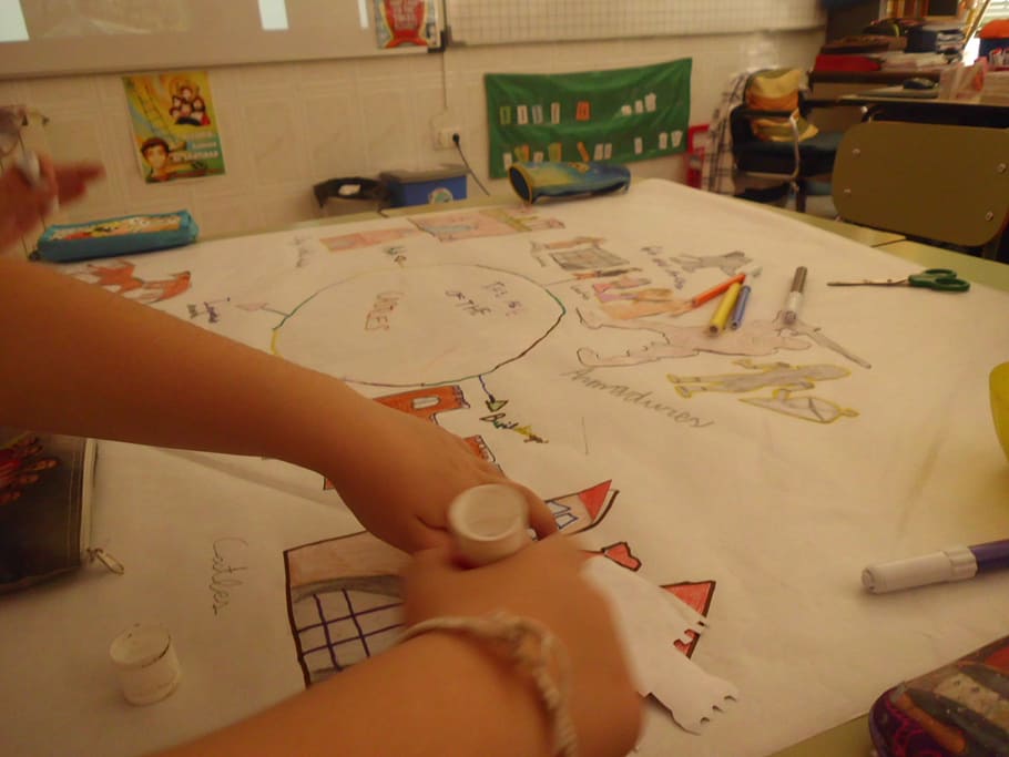 education, school, class, human hand, creativity, art and craft HD wallpaper