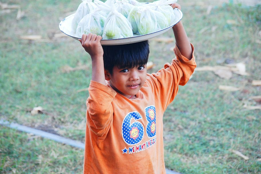 Child, Boy, Burma, childhood, one person, children only, outdoors HD wallpaper