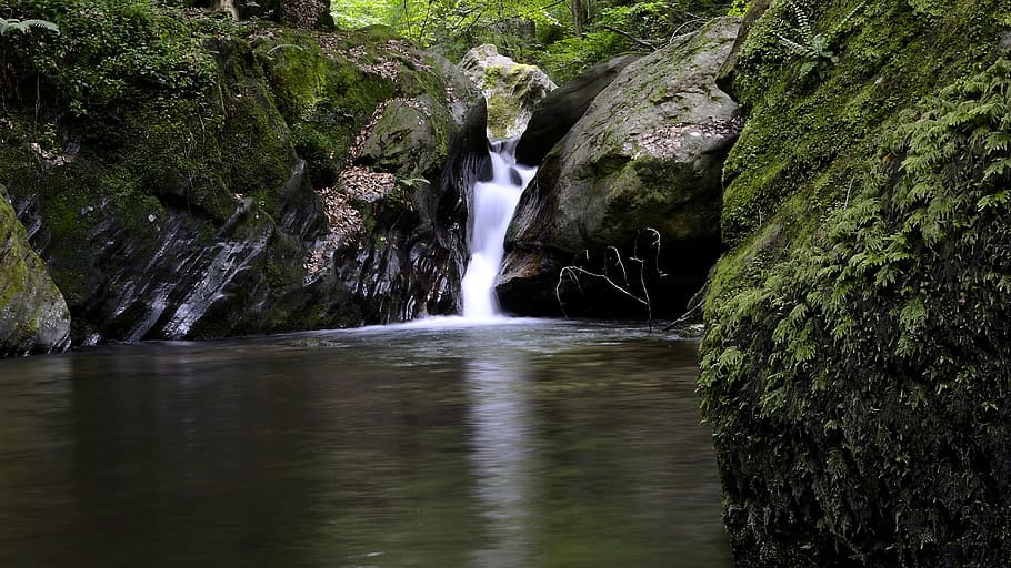 austria, styria, teigitsch, landscape, bach, nature, creek HD wallpaper