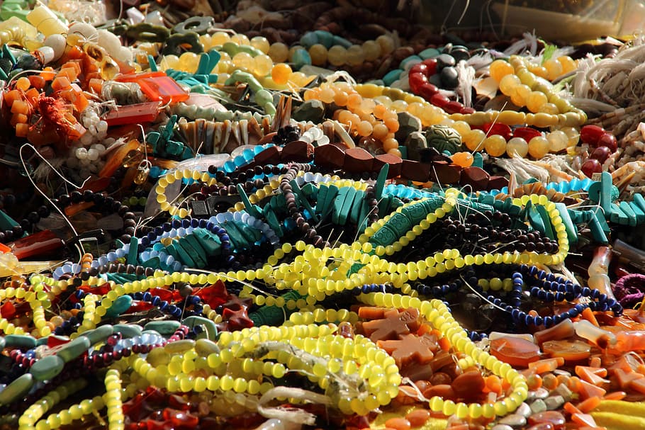 assorted misbaha prayer beads, jewellery, chains, necklace, luxury, HD wallpaper