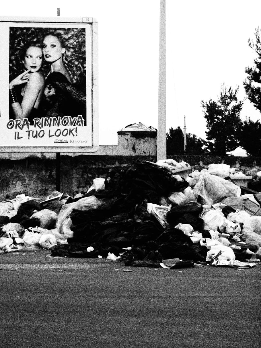 monnezza, garbage, trash, day, no people, architecture, plant HD wallpaper
