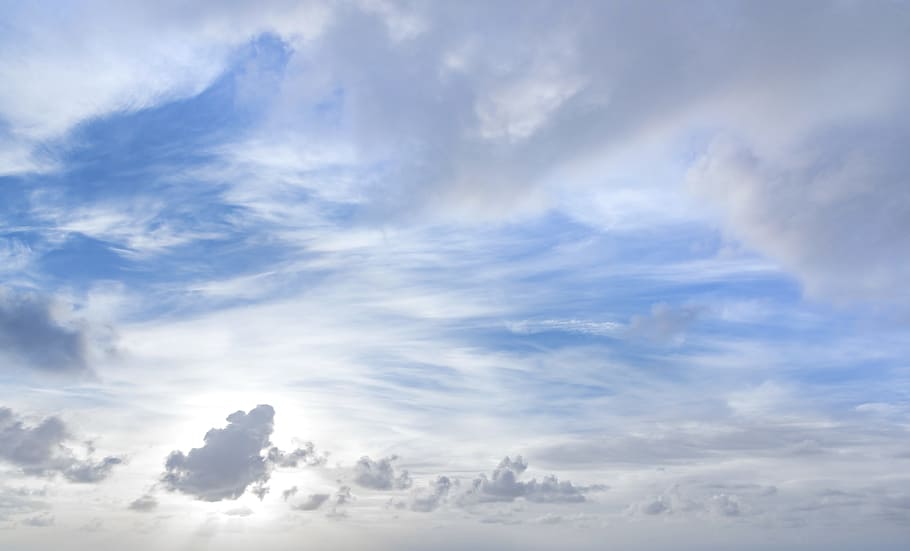 nature, sky, sunny, clouds, atmosphere, blue sky, cloudscape HD wallpaper