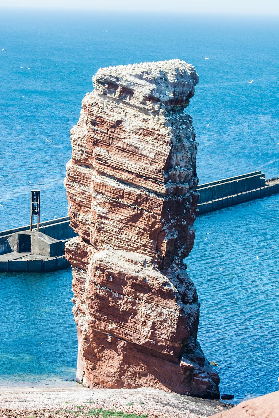 HD wallpaper: helgoland, rock, north sea, holiday, island, water ...