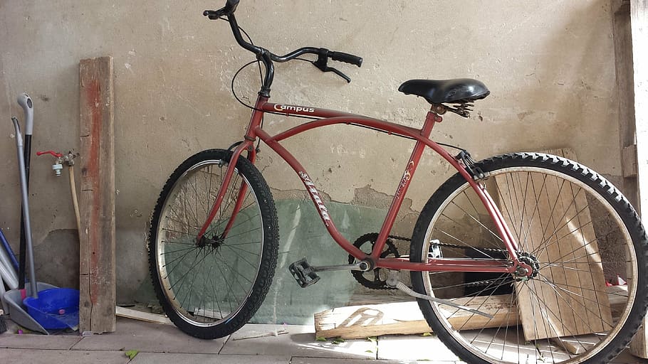 bicycle, shipyard, campus, transportation, mode of transportation HD wallpaper