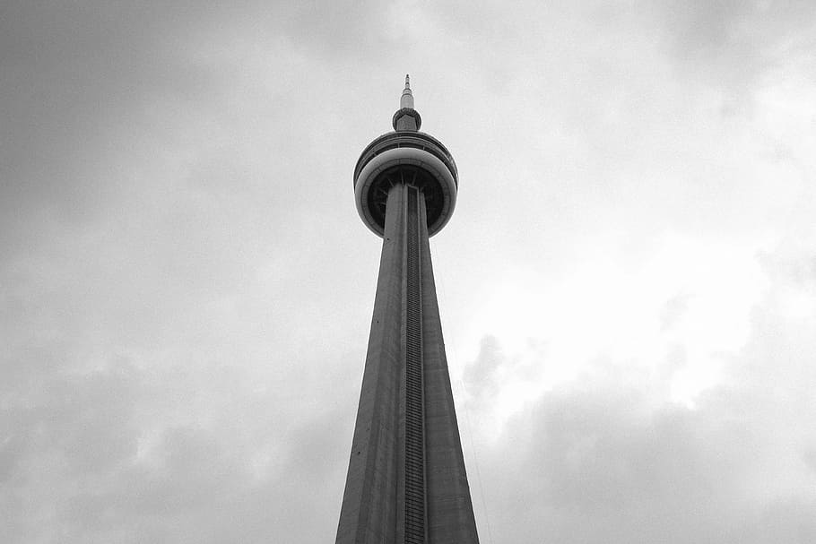 Space Needle Tower, CN Tower, building, architecture, structure HD wallpaper